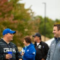 Jamie Hosford Football Center Expansion Site Celebration